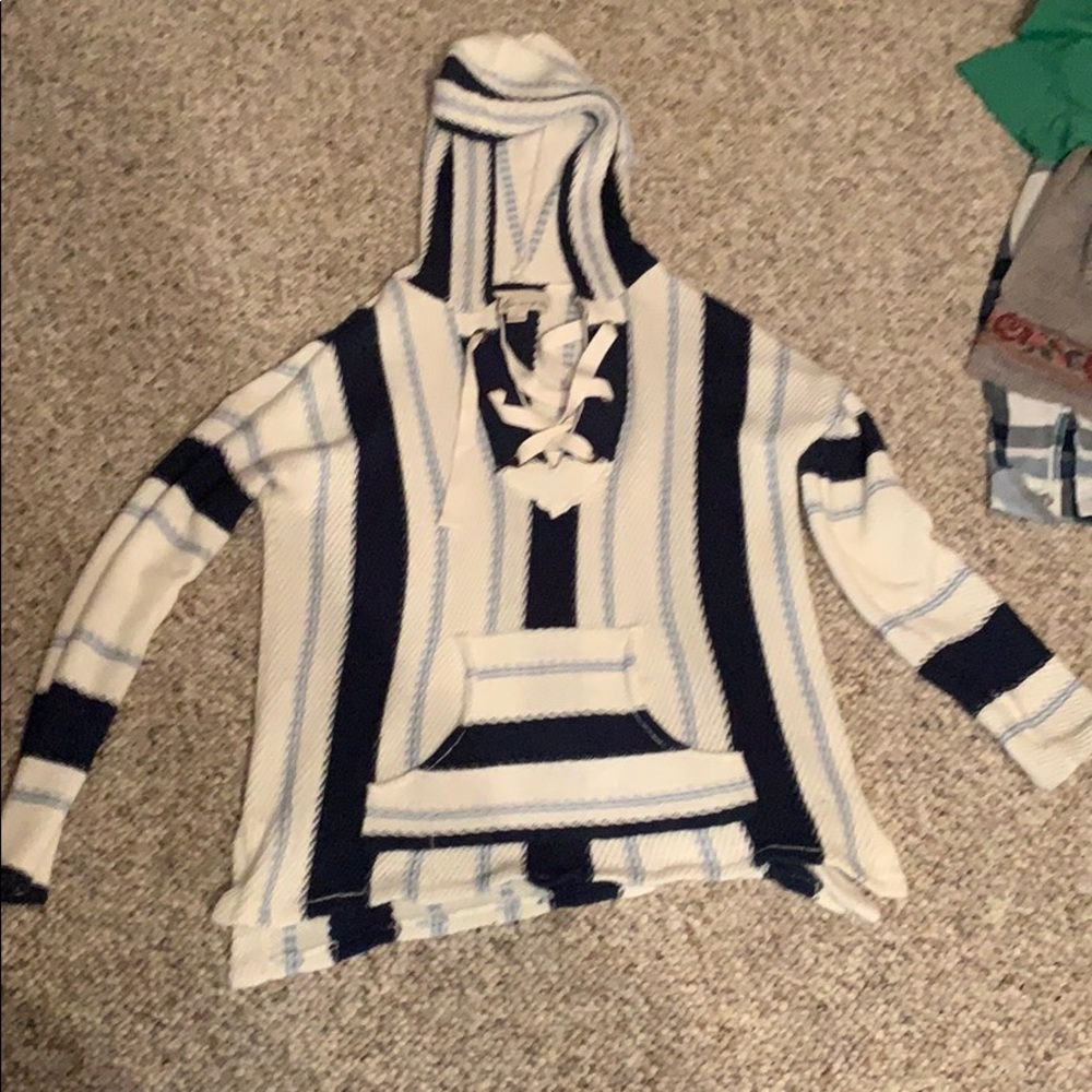 A knitted hoodie size small from vintage Havana